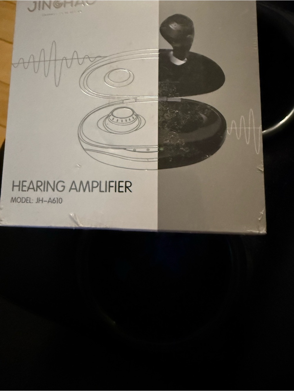 Hearing Amplifier JH-A610 in White and Black